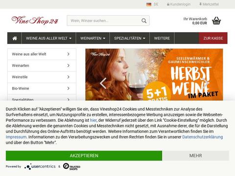 vineshop24.de Gutscheine und Promo-Code