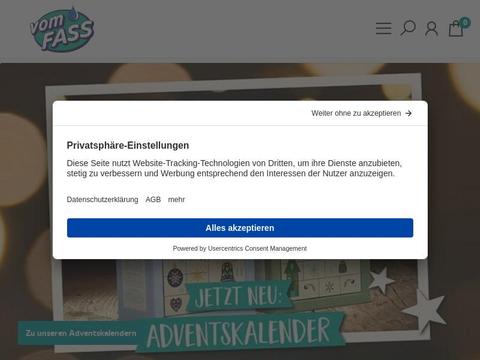 Vom Fass DE Gutscheine und Promo-Code