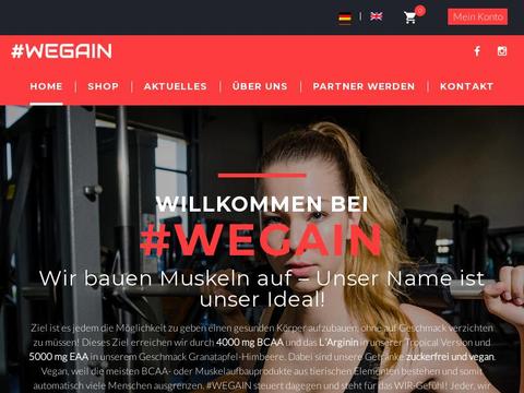 Wegain Fitness Drinks DE Gutscheine und Promo-Code