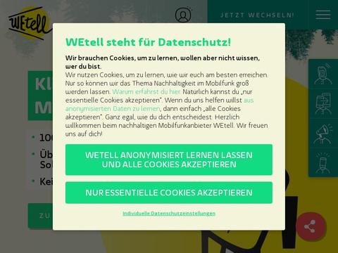 WeTell DE Gutscheine und Promo-Code