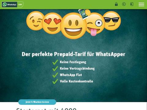 WhatsApp SIM DE Gutscheine und Promo-Code