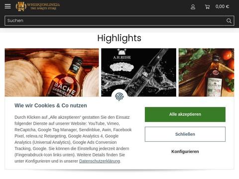 Whiskyonline24 DE Gutscheine und Promo-Code