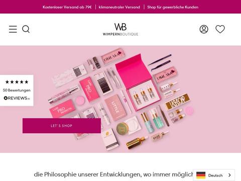 wimpernboutique.de Gutscheine und Promo-Code