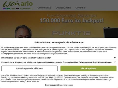 winario Gutscheine und Promo-Code