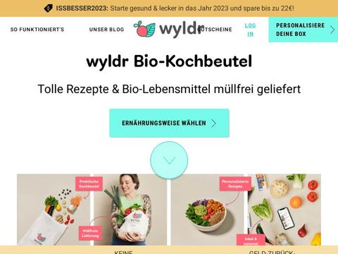 wyldr DE Gutscheine und Promo-Code