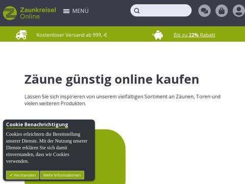 Zaunkreisel Online DE Gutscheine und Promo-Code